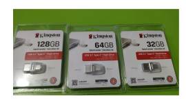 Kingston 32 GB USB 2.0 , USB 3.1 და Type-C Flash 