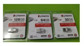 Kingston 128 GB USB 2.0 , USB 3.1 და Type-C Flash 