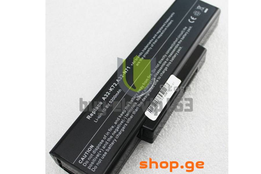 ASUS x72 K72 K73 N71 N73 X73 battery
