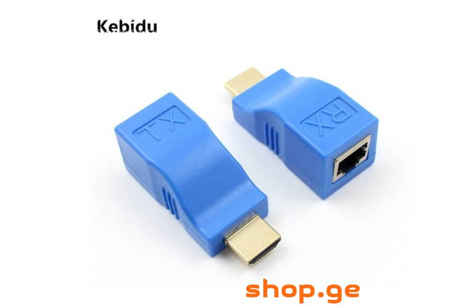 HDMI Extender 30M over RJ45 Cable