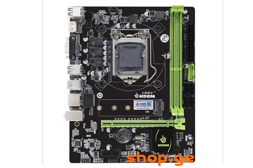 E-SPORTS motherboard LGA1155 M.2 NVME SSD slot