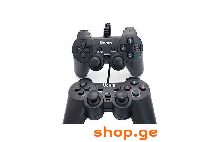 UCOM Double gamepad for PC USB Dualshock Game