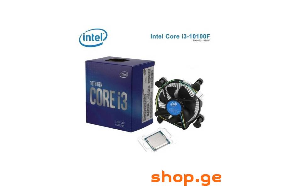 Intel Core i3-10100F , 4 Cores , 8 theaters