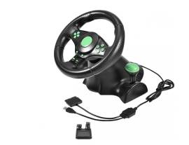 Vibration Steering Wheel for PC , sony PS2 and PS3
