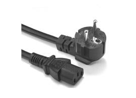 Euro IEC PC 16A 240v PSU Power Cable Kettle 1,5m