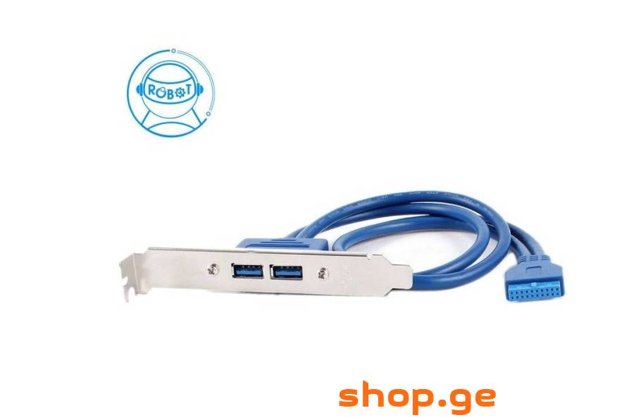USB3.0 Motherboard Mainboard 20pin to Dual Port