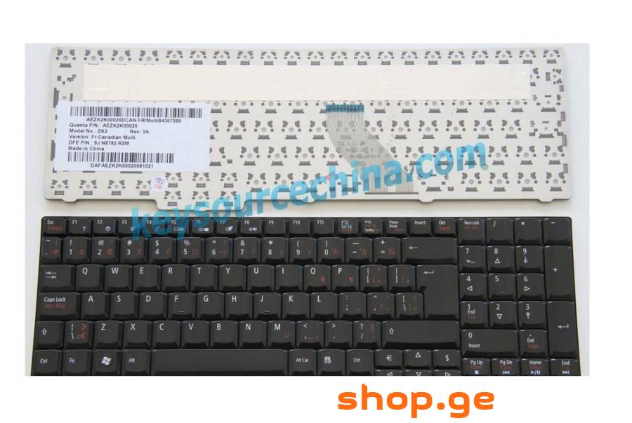 Acer 9400 7000 7110 9300 7720 6930 6530G keyboaard