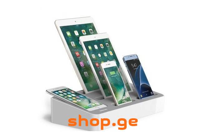 Merkury Innovations Charging Station 5 Port USB