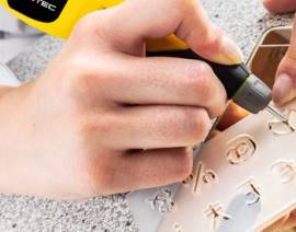 გრავირების კალმის PEGS 10-230V ლითონი