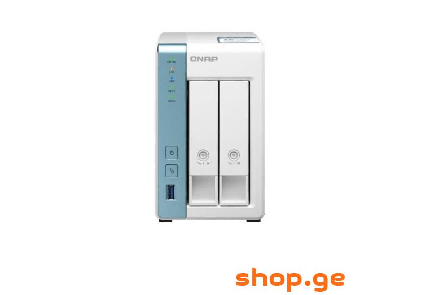 Qnap TS-231P3-2G 2-bay NAS System