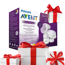 Philips Avent SCF332 რძის ელექტრო საწველი მკერდის 