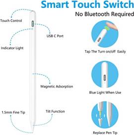 Stylus Pen for iPad with Palm Rejection  for  ) iP