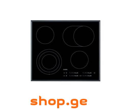 ჩასაშენებელი ქურის ზედაპირი AEG HK65407RFB