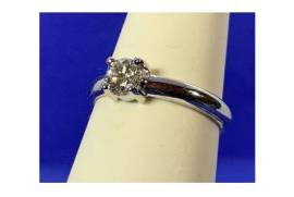 2026 ოქროს ბეჭედი 0,50 ct ბრილიანტით