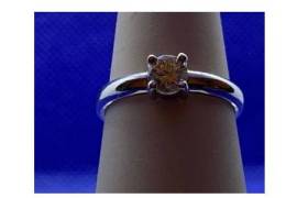 2026 ოქროს ბეჭედი 0,50 ct ბრილიანტით