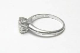 1930 ოქროს ბეჭედი 0.25ct ბრილიანტით