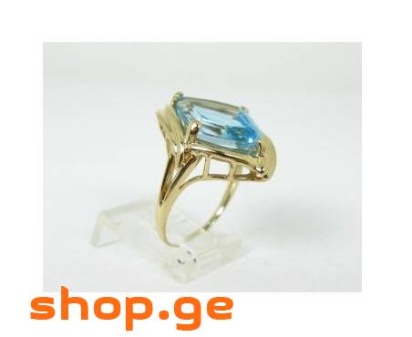 1830 ოქროს ბეჭედი 10ct ტოპაზით