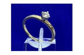 1827 ოქროს ბეჭედი 0.28ct ბრილიანტით