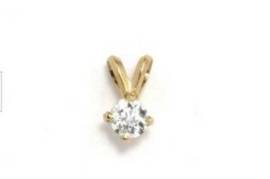 1826 ოქროს კულონი ბრილიანტით 0,25 ct