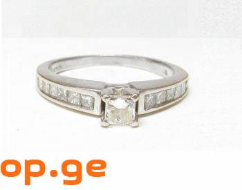 1757 ოქროს ბეჭედი 0,69 ctw ბრილიანტით