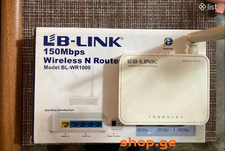 Wi-Fi როუტერი LB-Link BL-WR1000