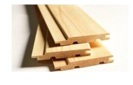 ხის პანელი ევროვაგონკა 12,5X96X4000 A კედარი 1 მ2