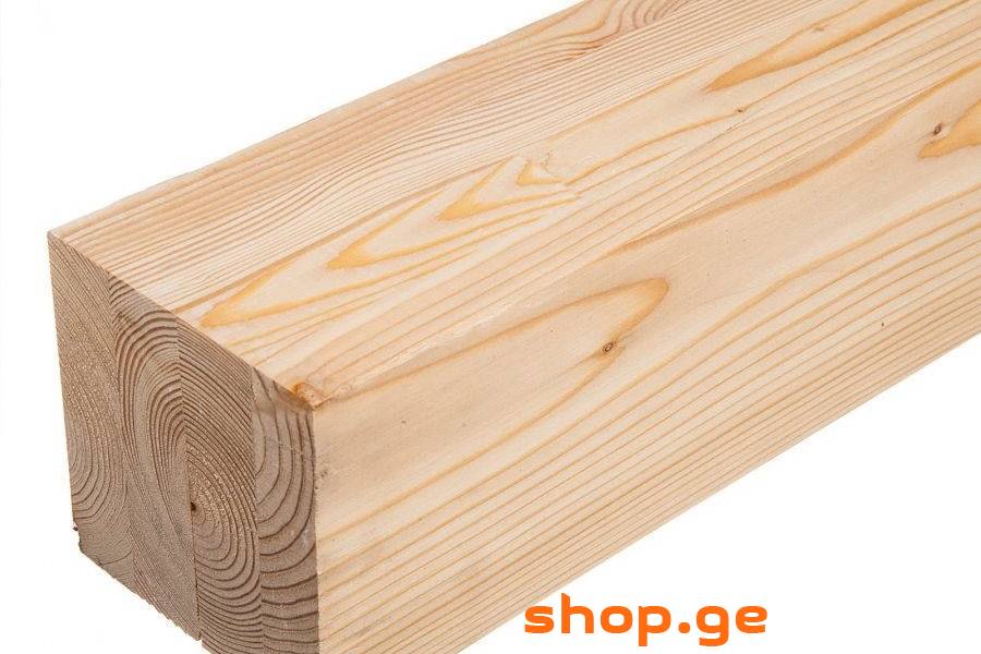 ლარიქსის ძელი 90X90X3000 AB (შეწებებული) 1 ცალი