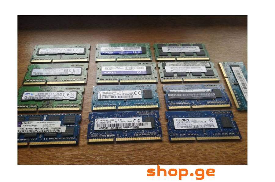 DDR3 & DDR4 შემოწმებული დატესტილი