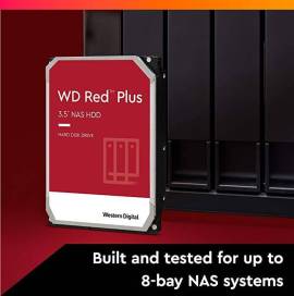 HDD 4TB WD HDD Red Plus NAS Internal Hard Drive HD