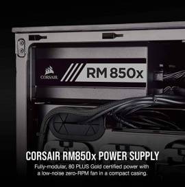 Corsair RM850x 850w Gold 80+ Gold კვების ბლოკი