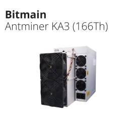 Bitmain Antminer KA3 (166Th) 3154W + PSU