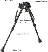 ბიპოდები / BIPOD  9-13 inch(მაღლები) 