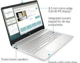 HP Laptop 15.6" FHD AMD 3050u 4GB RAM 128GB