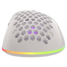 გეიმინგ მაუსი  -  gaming mouse , RGB, თეთრი