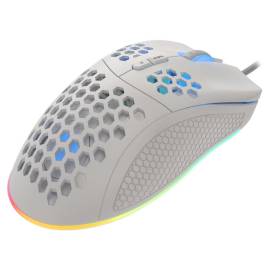 გეიმინგ მაუსი  -  gaming mouse , RGB, თეთრი