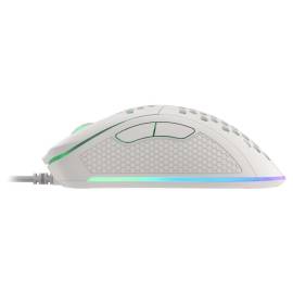 გეიმინგ მაუსი  -  gaming mouse , RGB, თეთრი
