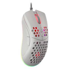 გეიმინგ მაუსი  -  gaming mouse , RGB, თეთრი