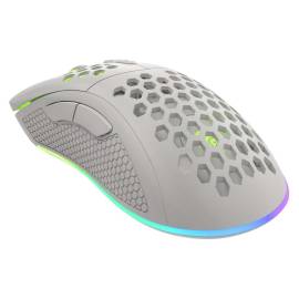 გეიმინგ მაუსი  -  gaming mouse , RGB, თეთრი