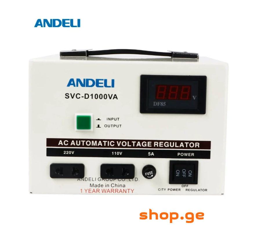 სტაბილიზატორი ANDELI SVC-1000VA