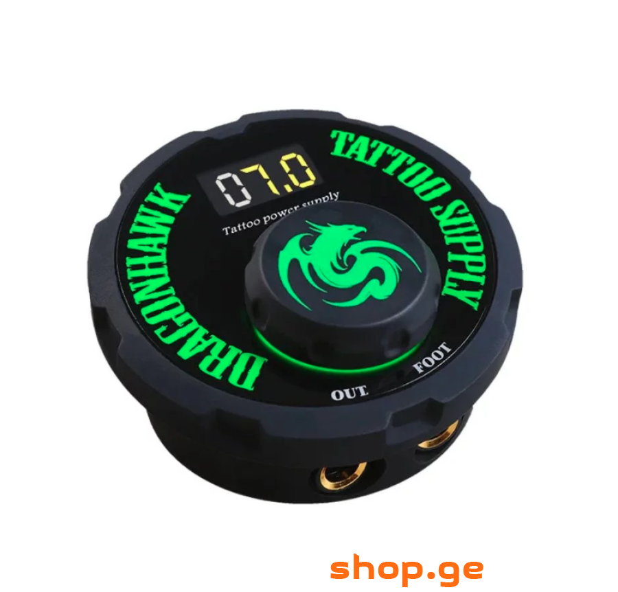 კვების ბლოკი ტატუსთვის DragonHawk Mast