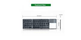 Bluetooth Keyboard დასაკეცი კლავიატურა