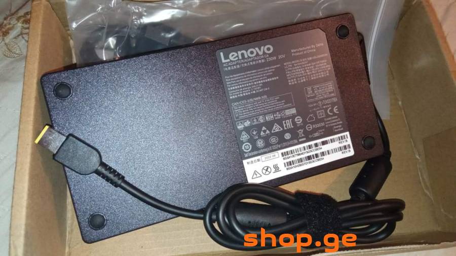 Lenovo - ს კვების ბლოკი / დამტენი 230 watt ვატ