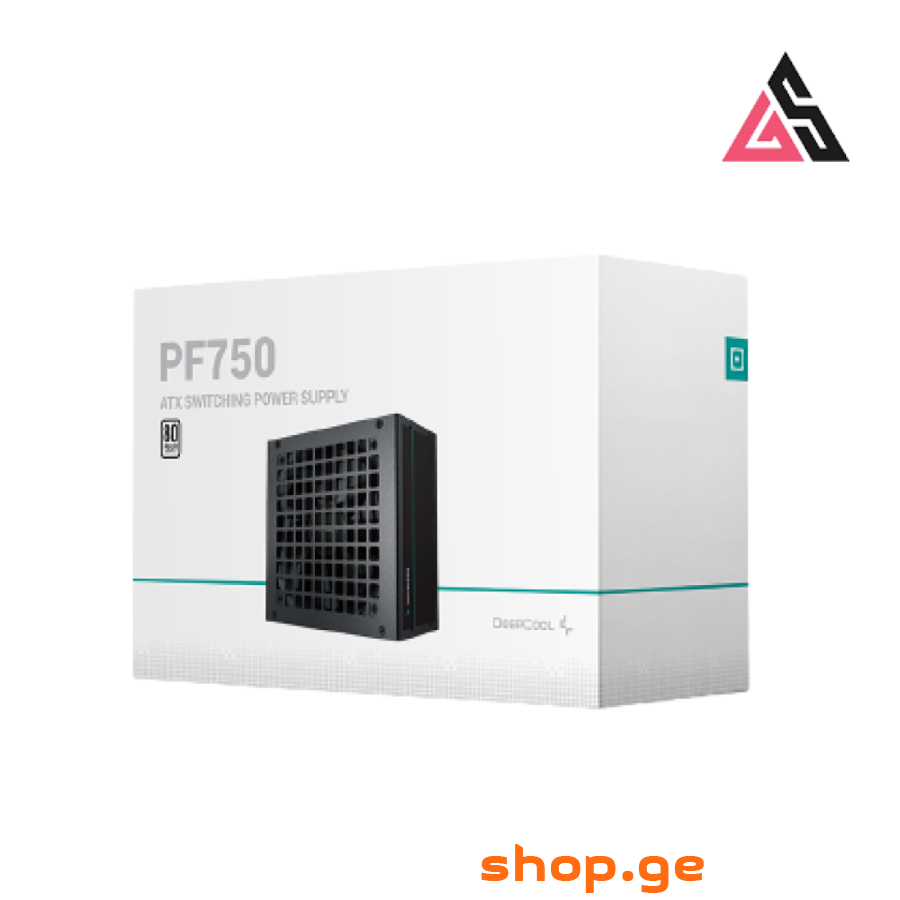 კვების ბლოკი: Deepcool PF750 80Plus