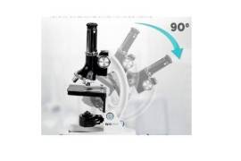 AmScope 120X-1200X 52-pcs Kids Beginner Microscope