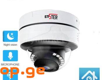 4 მპ IP POE კამერა ,მიკროფონით